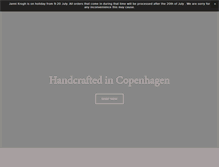 Tablet Screenshot of jannikrogh.dk